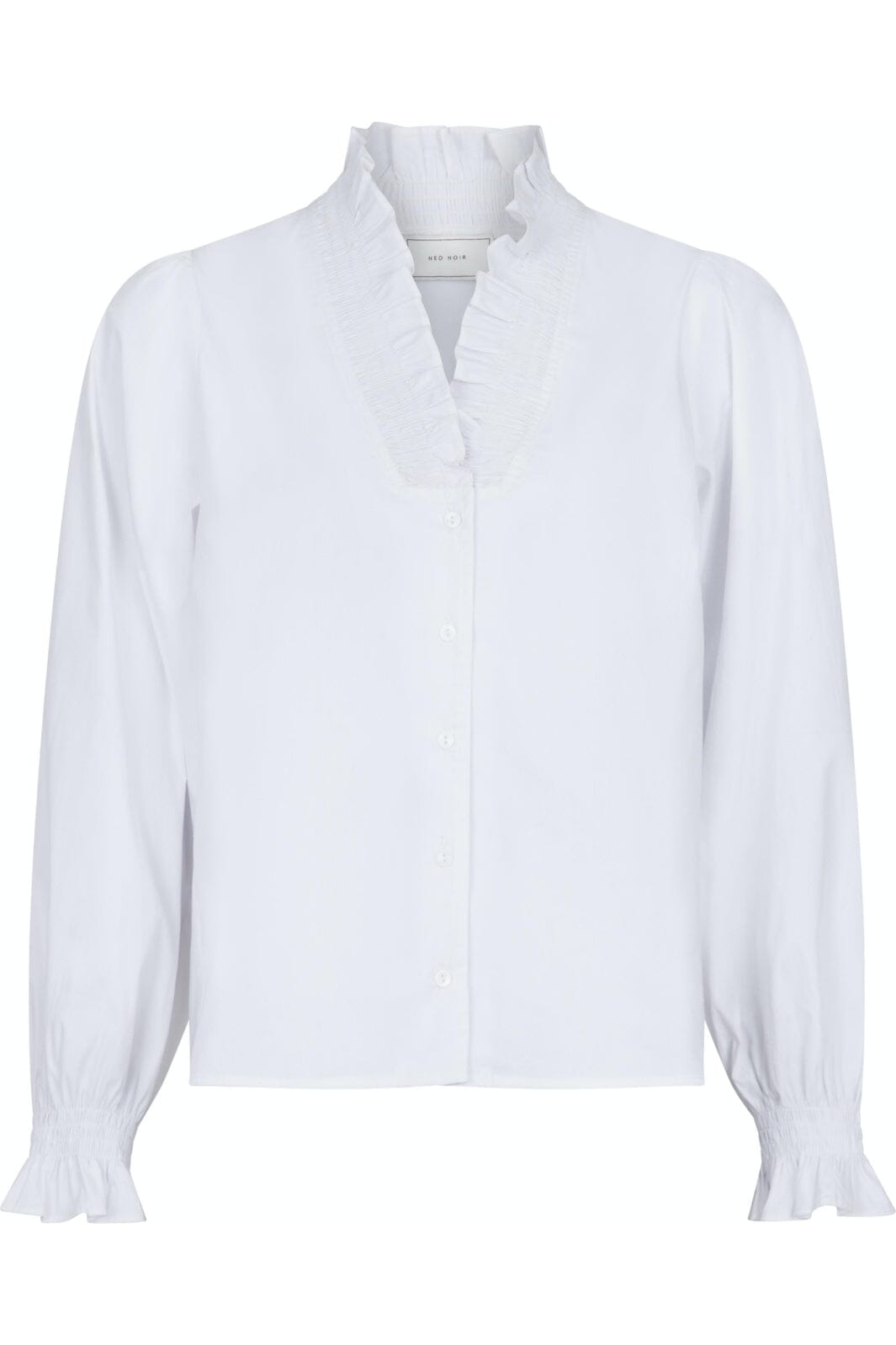 Neo Noir - Brielle Solid Shirt - White
