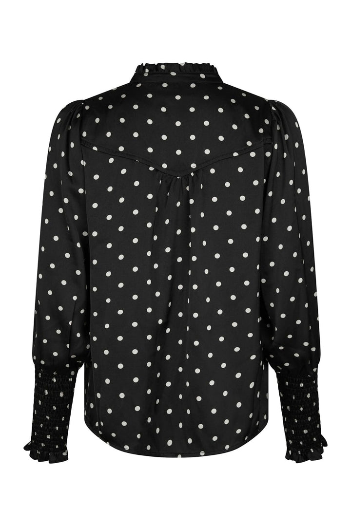 Neo Noir - Camisa Dot Blouse 167161 - 100 - Black