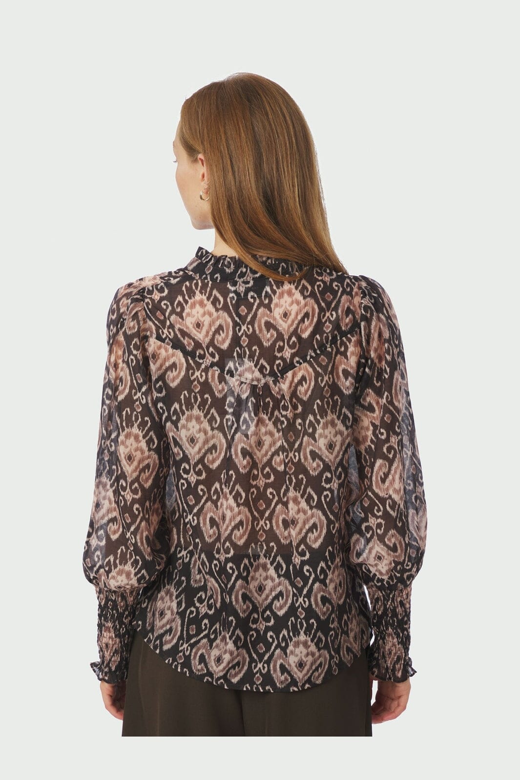 Neo Noir - Camisa Print Blouse 167189 - 100 - Black