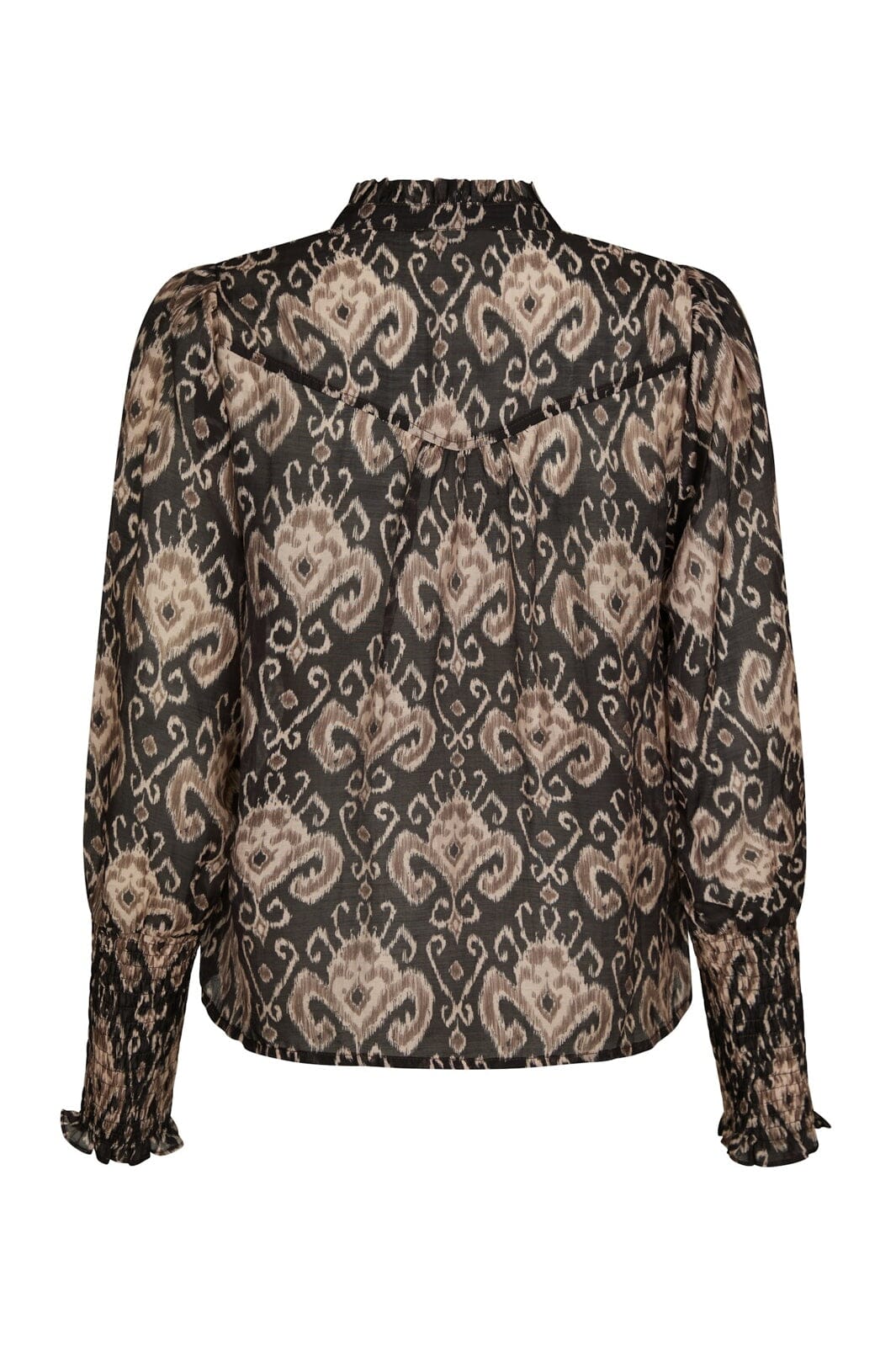 Neo Noir - Camisa Print Blouse 167189 - 100 - Black