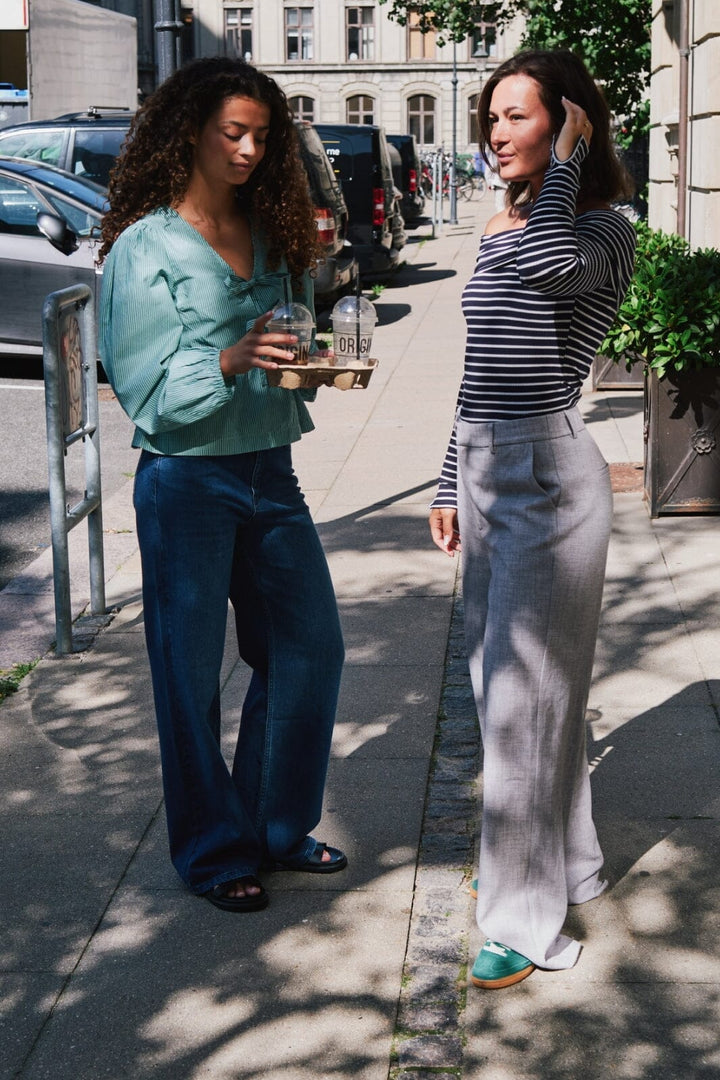 Neo Noir - Carla Denim Pants - Blue