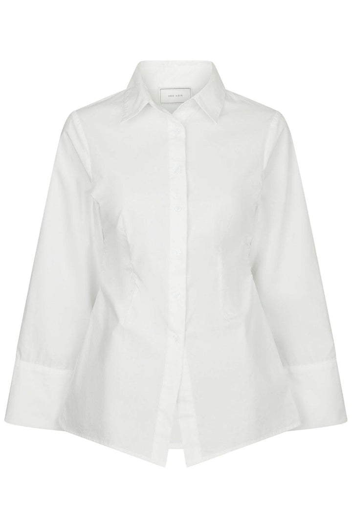 Neo Noir - Caroli Poplin Shirt 165894 - 120 - White