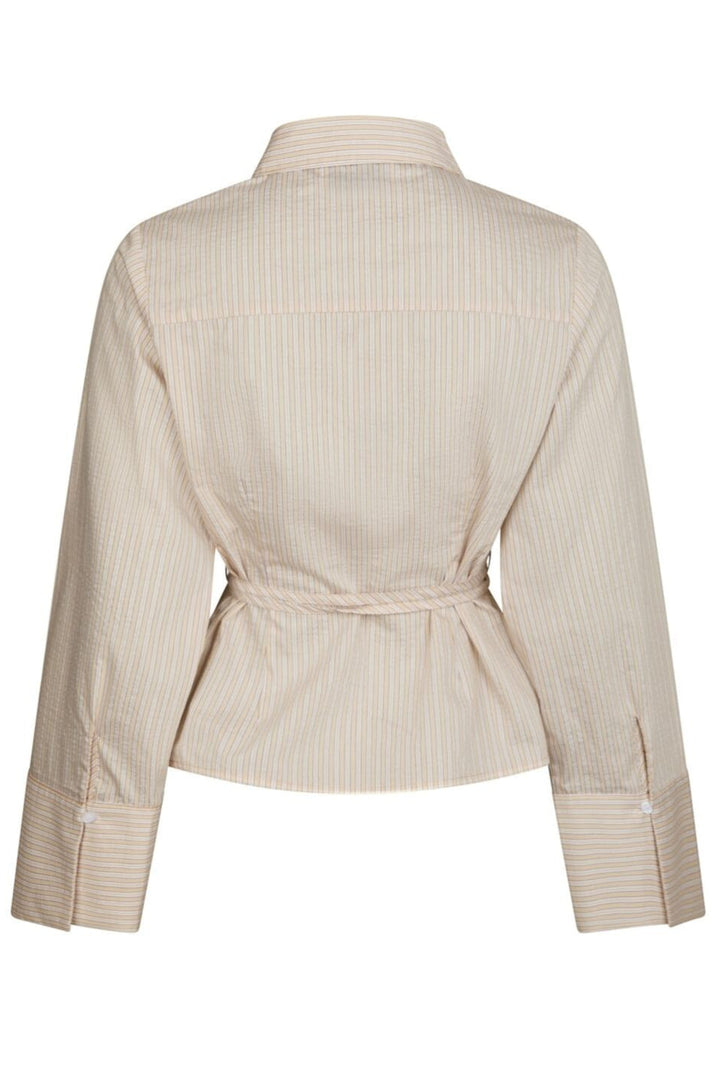 Neo Noir - Clarida Rose Stripe Shirt 166504 - 191 - Light Yellow