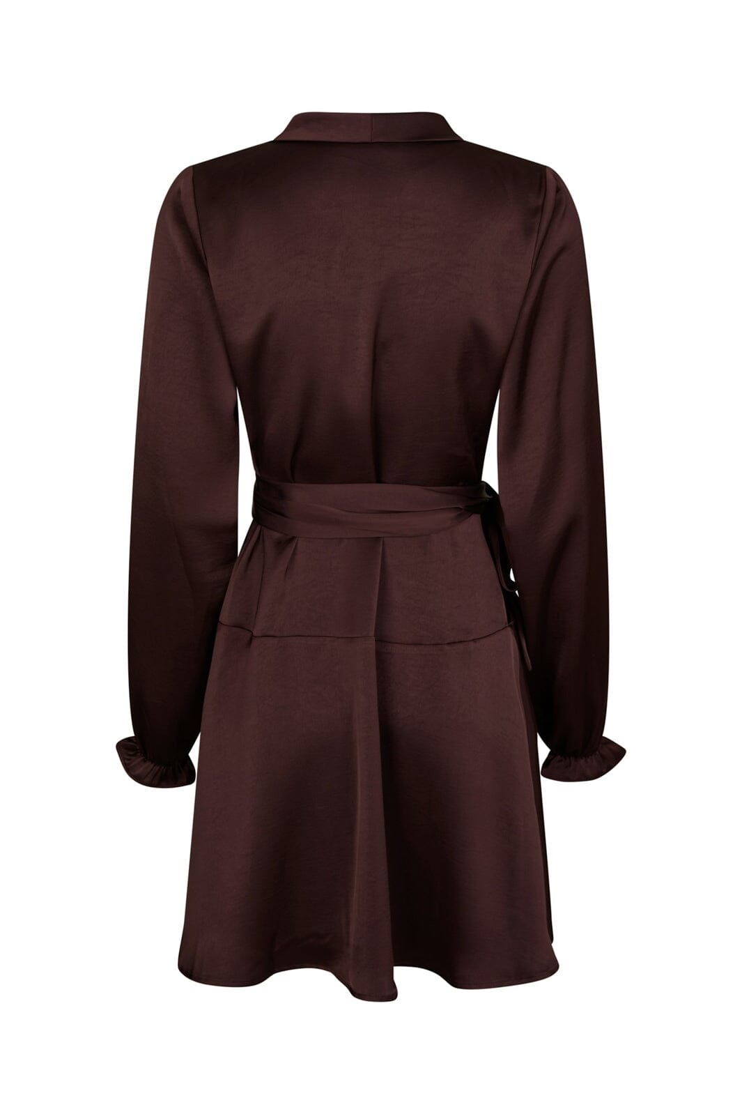 Neo Noir - Colbie Heavy Sateen Dress 166483 - 174 - Burgundy