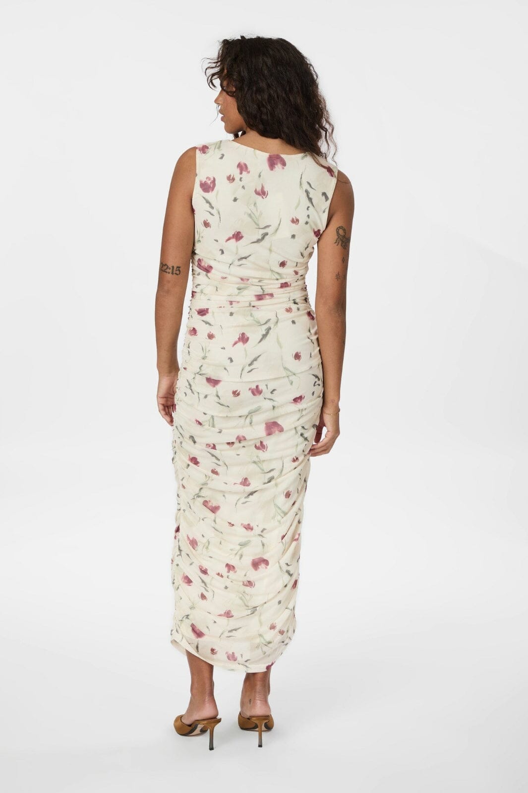 Neo Noir - Corilina Artist Mesh Dress 165661 - 122 - Creme