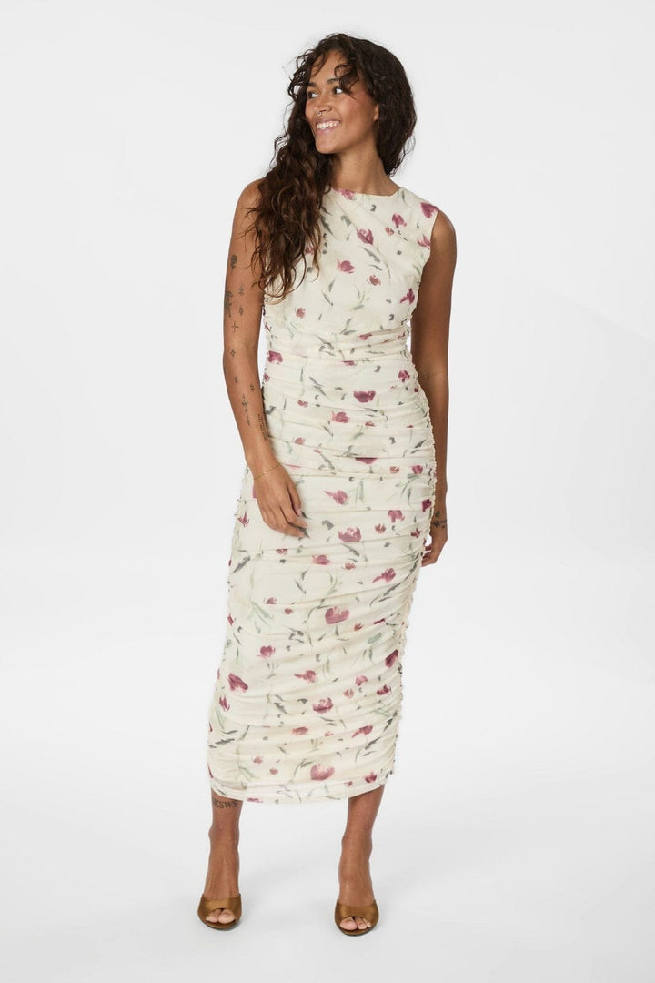 Neo Noir - Corilina Artist Mesh Dress 165661 - 122 - Creme