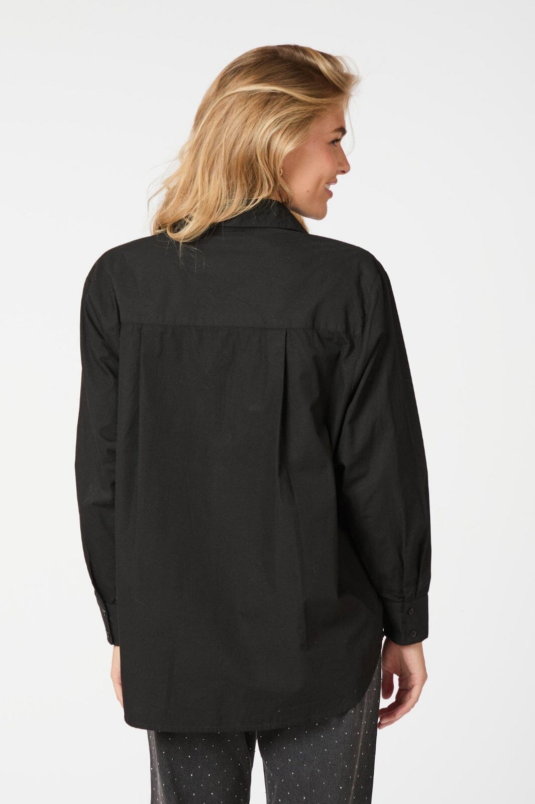 Neo Noir - Dalma C Poplin Shirt 164332 - Black Skjorter