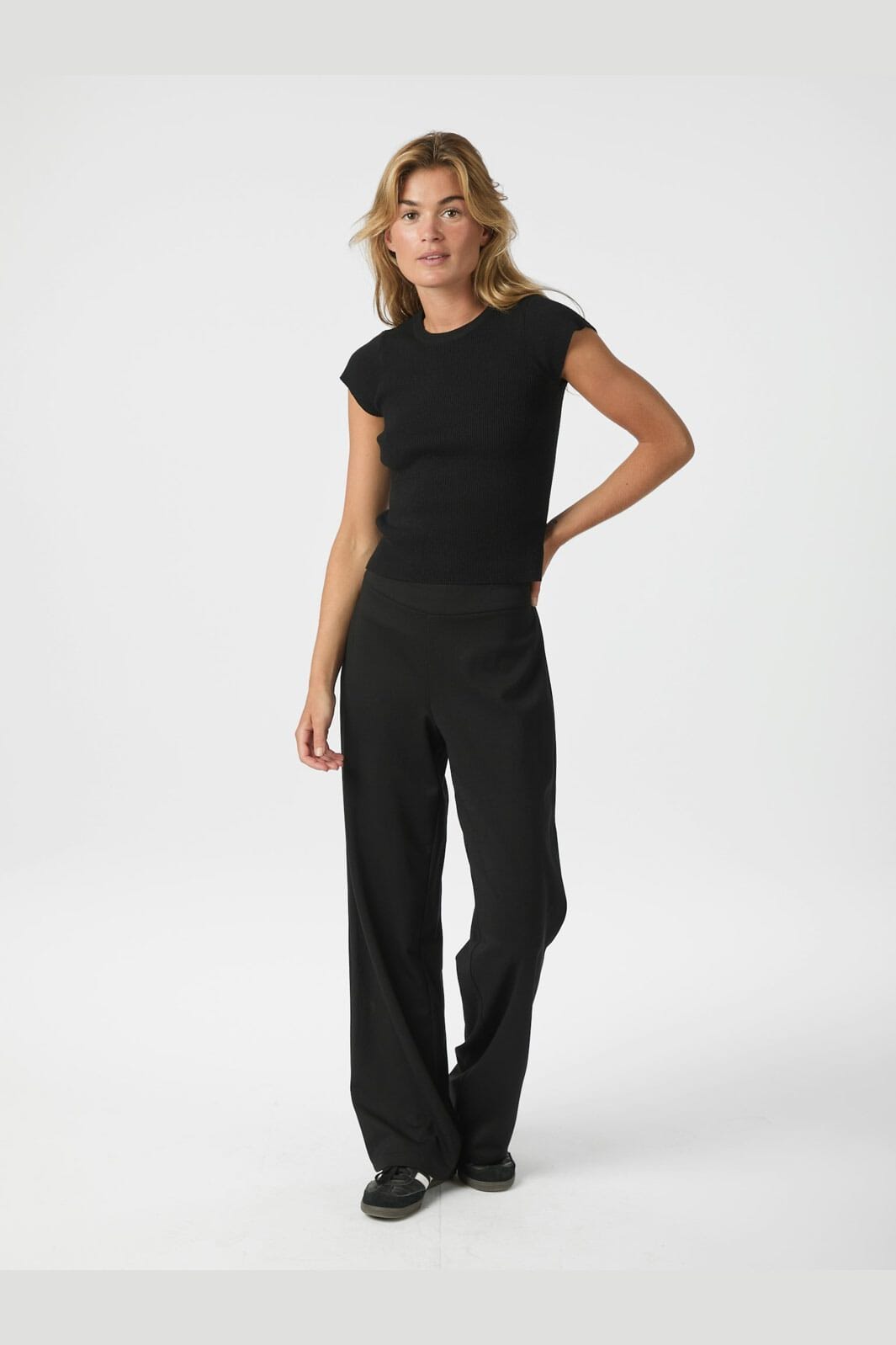 Neo Noir - Debra Stretch Pants 166253 - 100 - Black