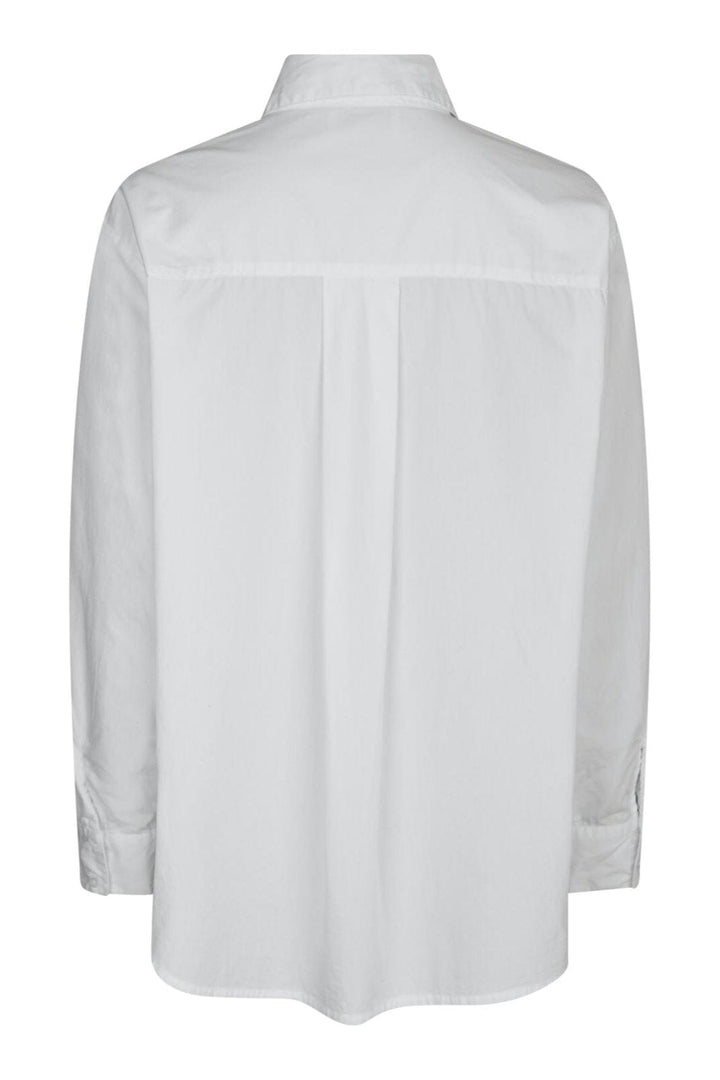 Neo Noir - Dita Poplin Shirt 166159 - 120 - White Skjorter