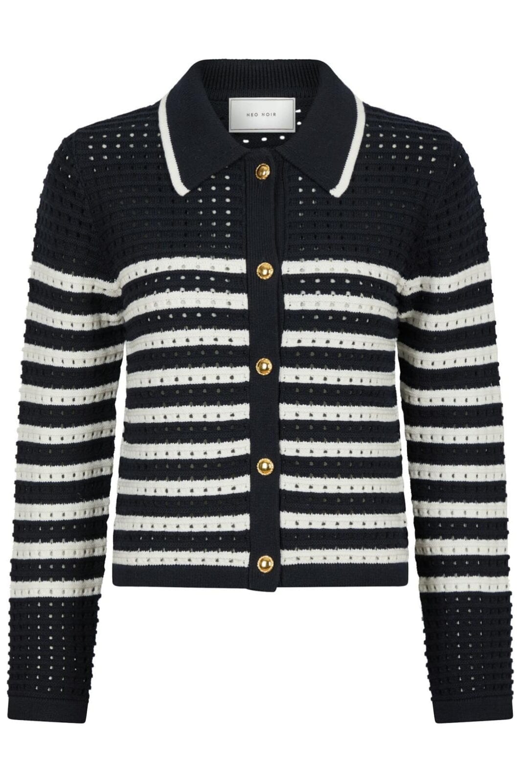 Neo Noir - Effie Knit Cardigan 164571 - 141 - Navy