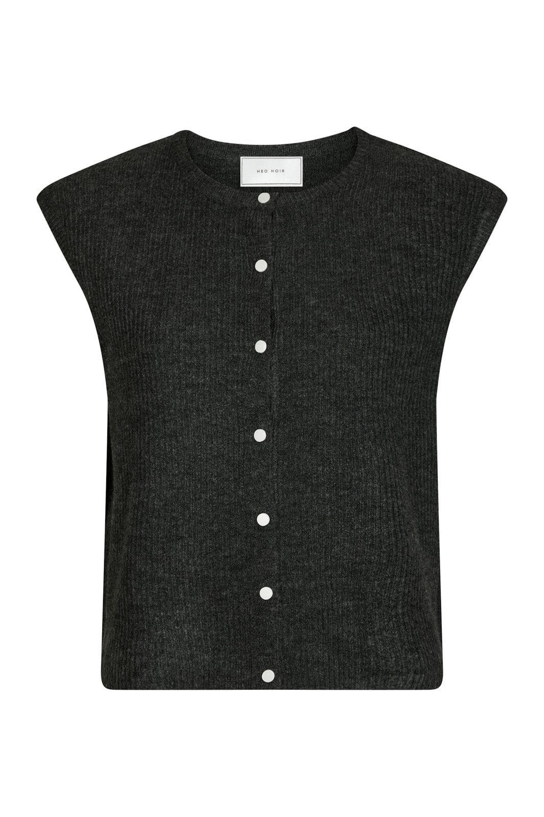 Neo Noir - Everest Knit Vest 164870 - 132 - Antracit