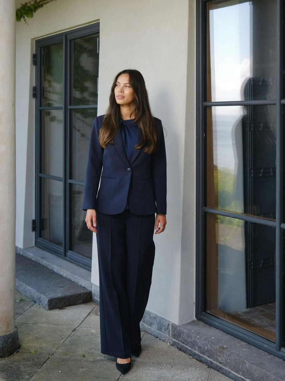 Neo Noir - Francine Suit Blazer 166616 - 702 - Dark Navy Blazere