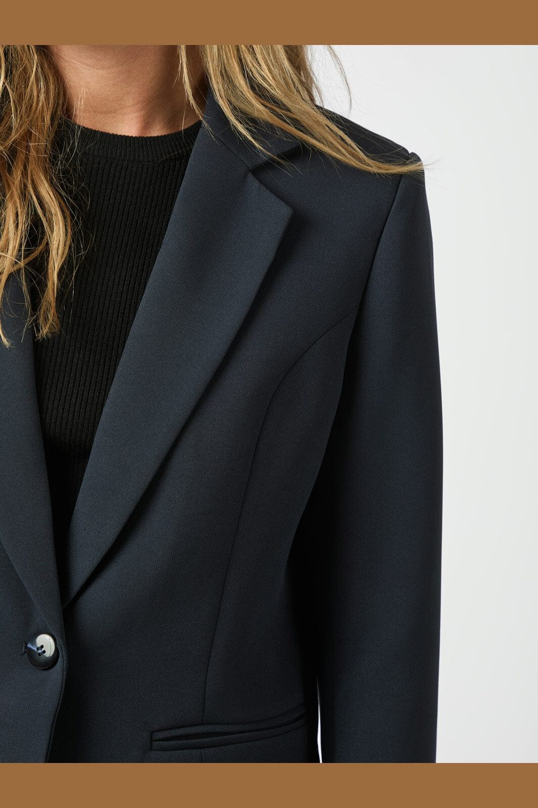 Neo Noir - Francine Suit Blazer 166616 - 702 - Dark Navy