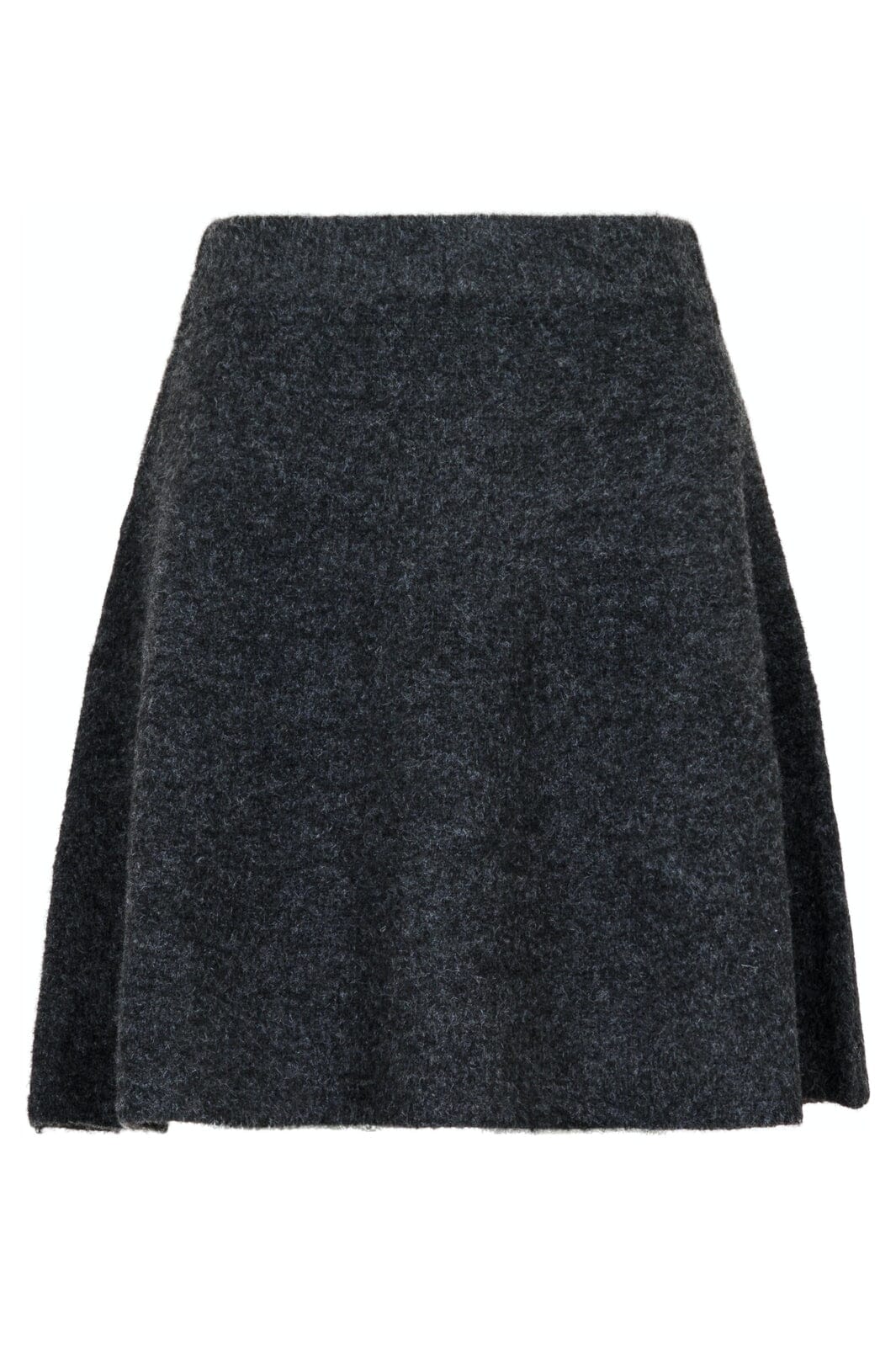 Neo Noir - Gisa Knit Skirt - Antracit Nederdele