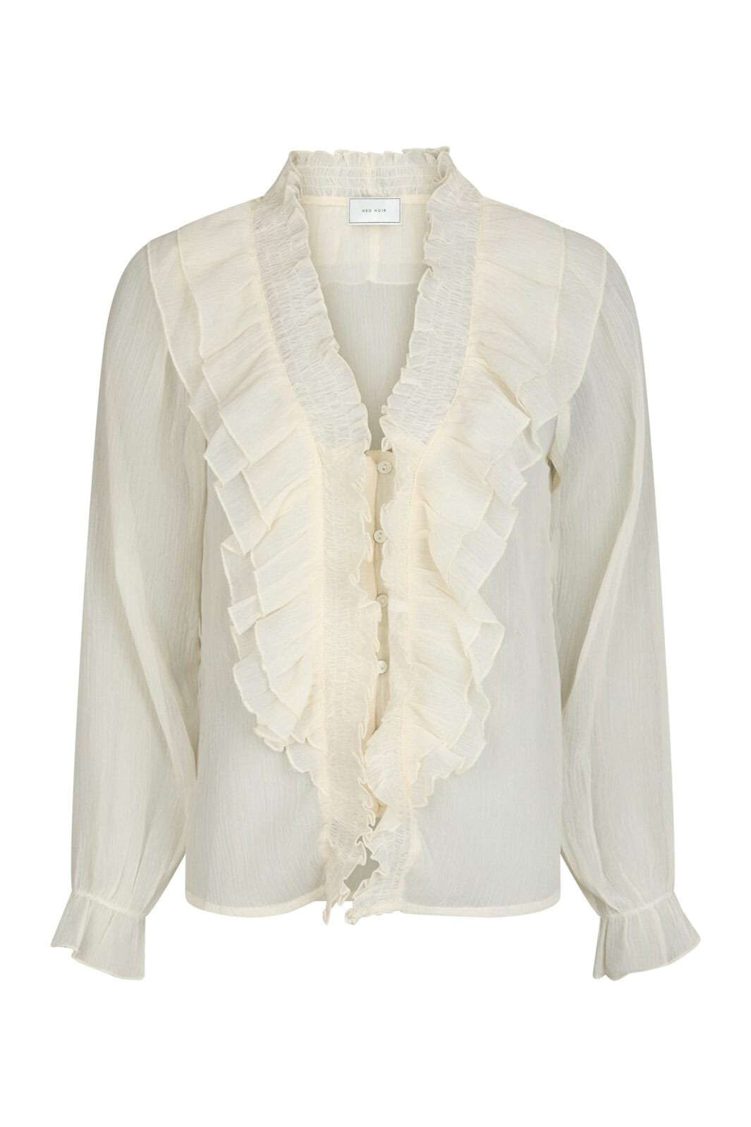 Neo Noir - Ivey Blouse 166659 - 122 - Creme