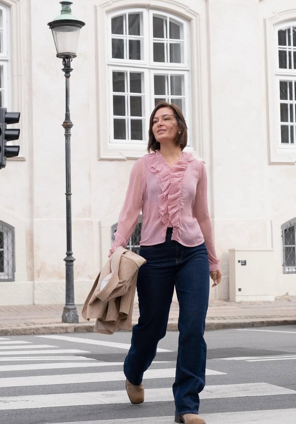 Neo Noir - Ivey Blouse 166659 - 823 - Evening Rose Bluser