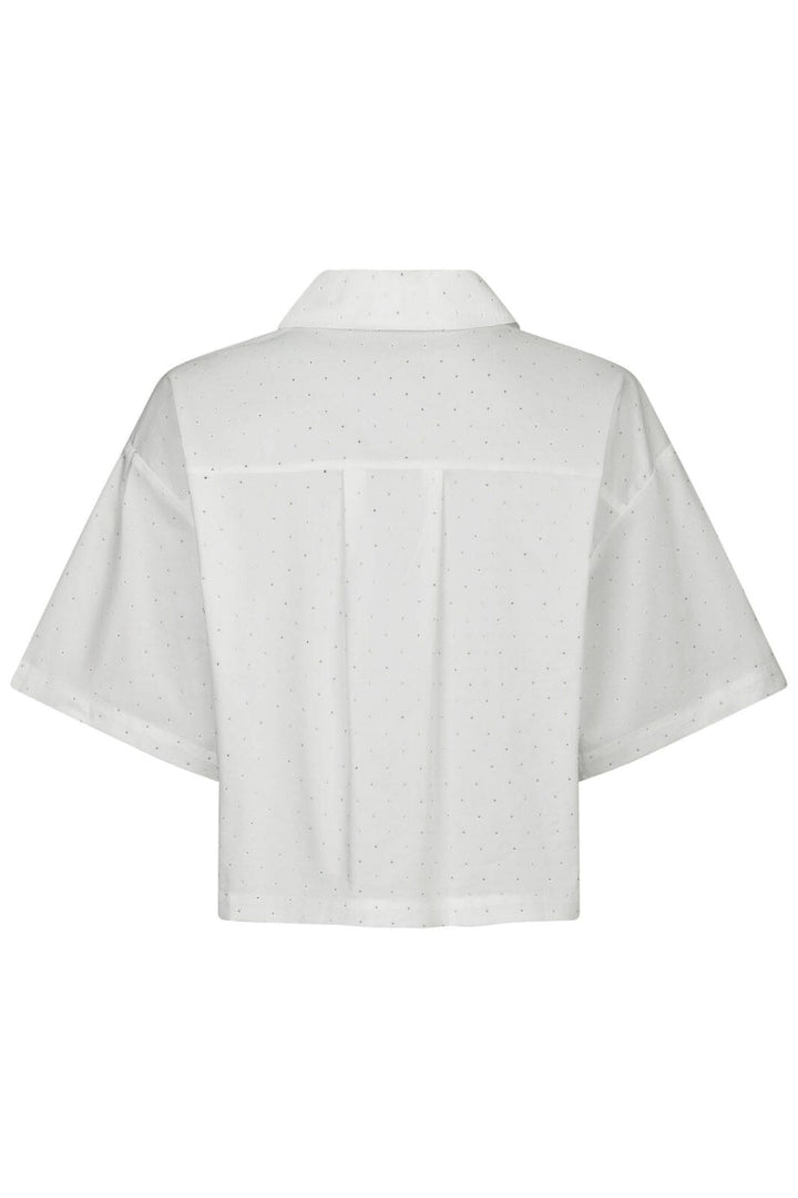 Neo Noir - Jasie Poplin Stone Shirt 165711 - 120 - White