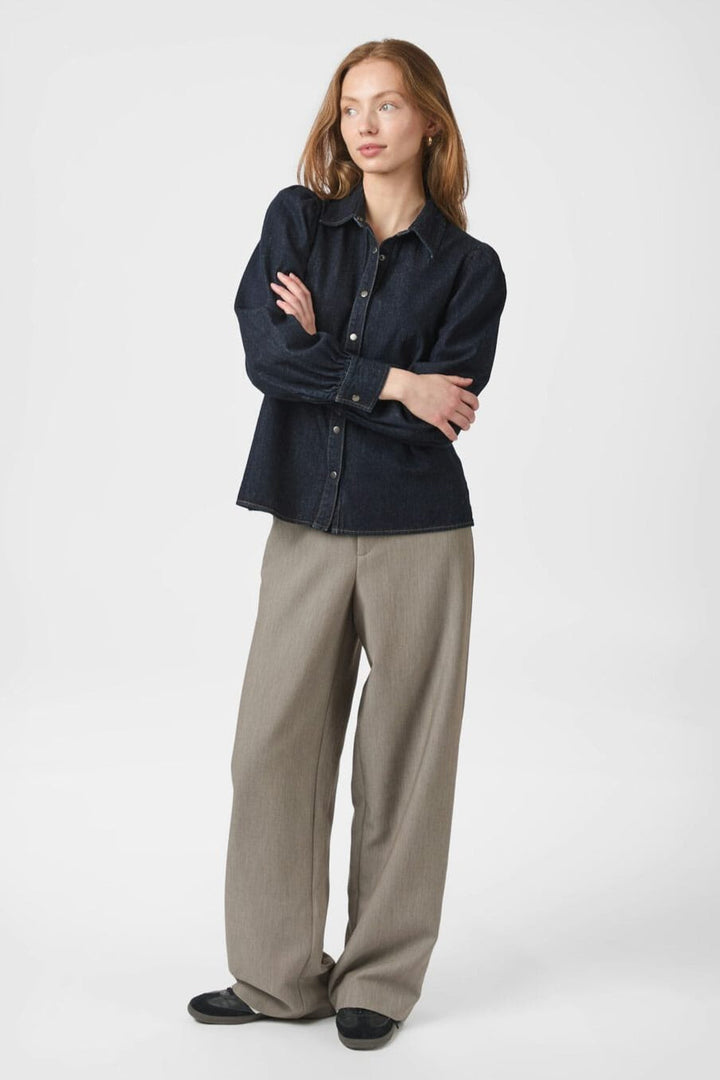 Neo Noir - Jessa Denim Shirt 166262 - 534 - Dark Blue