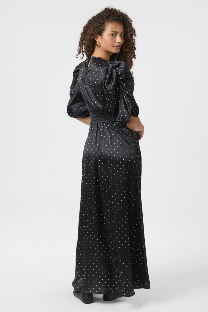 Neo Noir - Kikka Dot Dress 166646 - 100 - Black