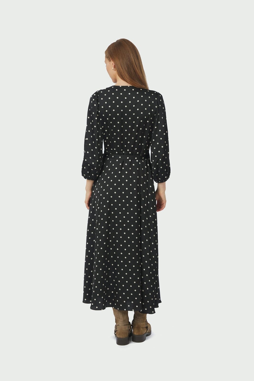 Neo Noir - Malinga Dot Dress 165909 - 100 - Black