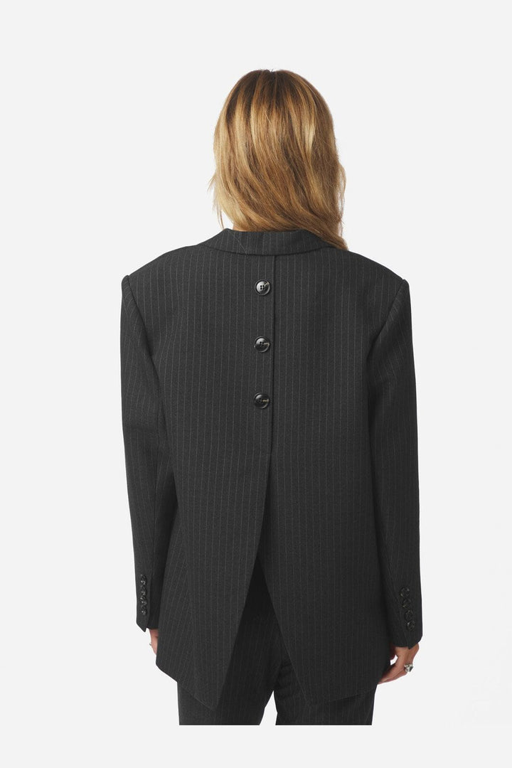 Neo Noir - Marielle Button Back Blazer 165664 - 132 - Antracit