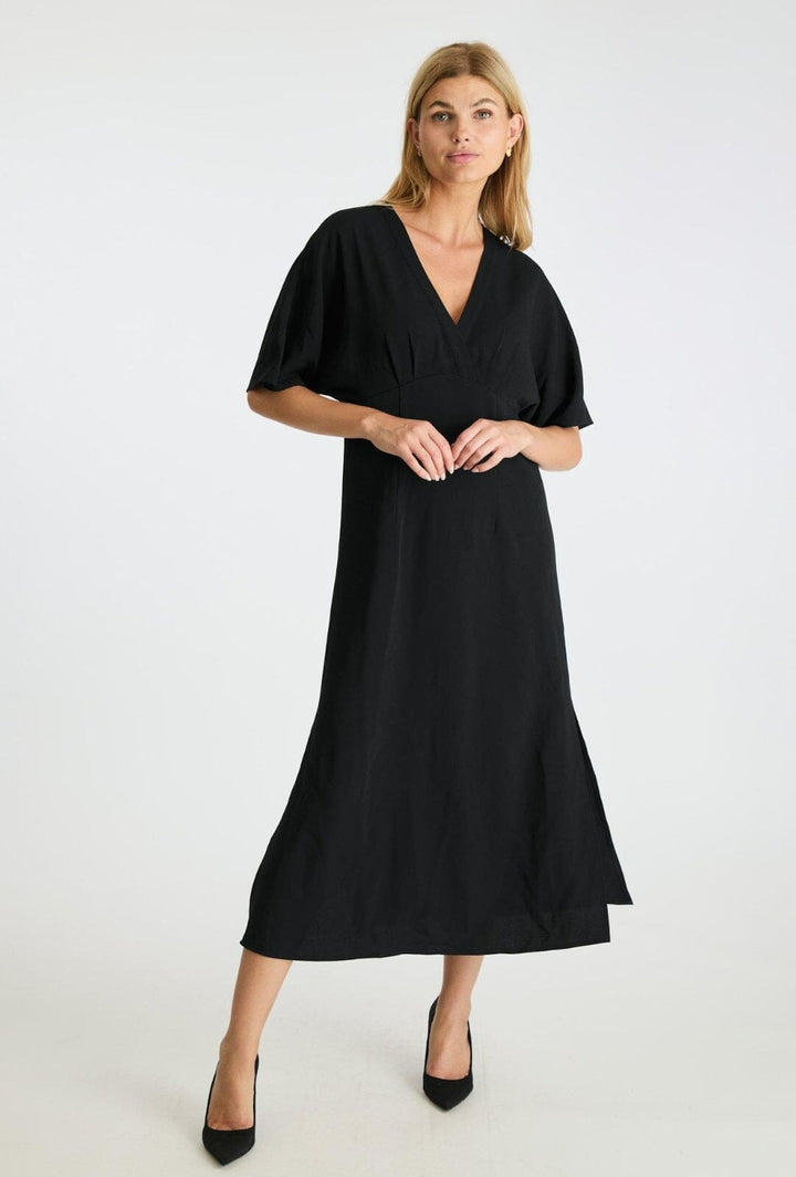 Neo Noir - Myran Solid Dress - Black Kjoler