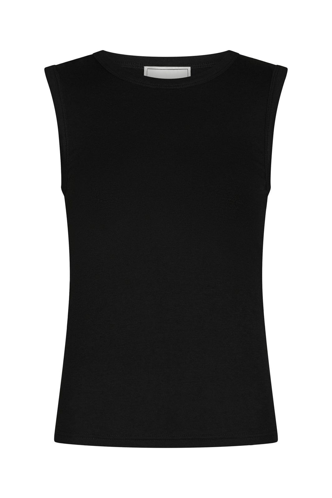 Neo Noir - Nimbi Fine Rib Top 167270 - 100 - Black