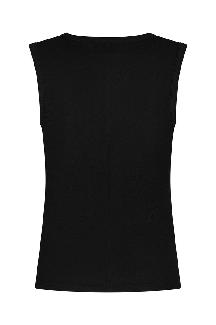 Neo Noir - Nimbi Fine Rib Top 167270 - 100 - Black