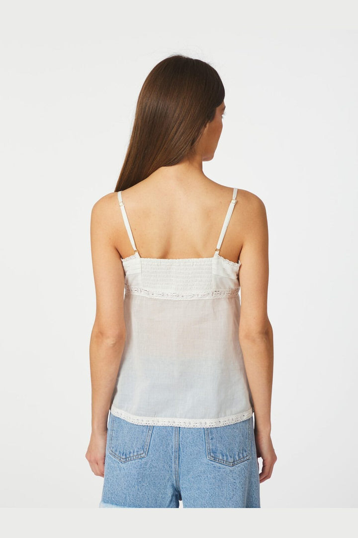 Neo Noir - Nimissa S Voile Top 165643 - 120 - White