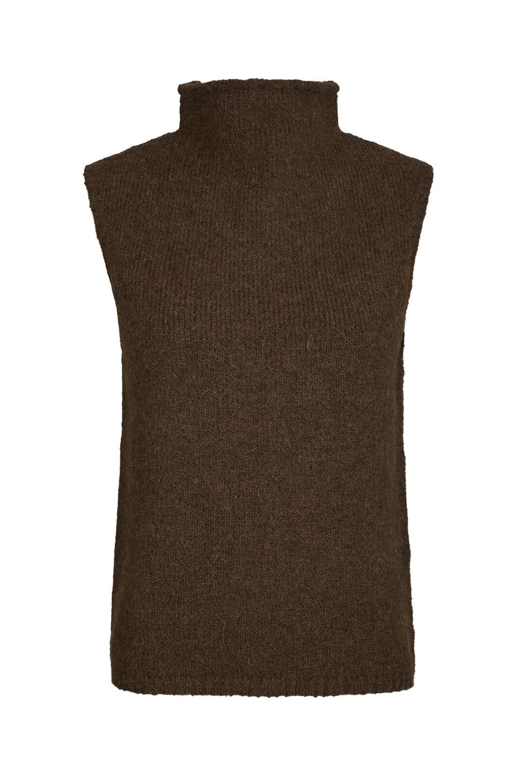 Neo Noir - Odelia Knit Top 161753 - 205 - Brown Melange