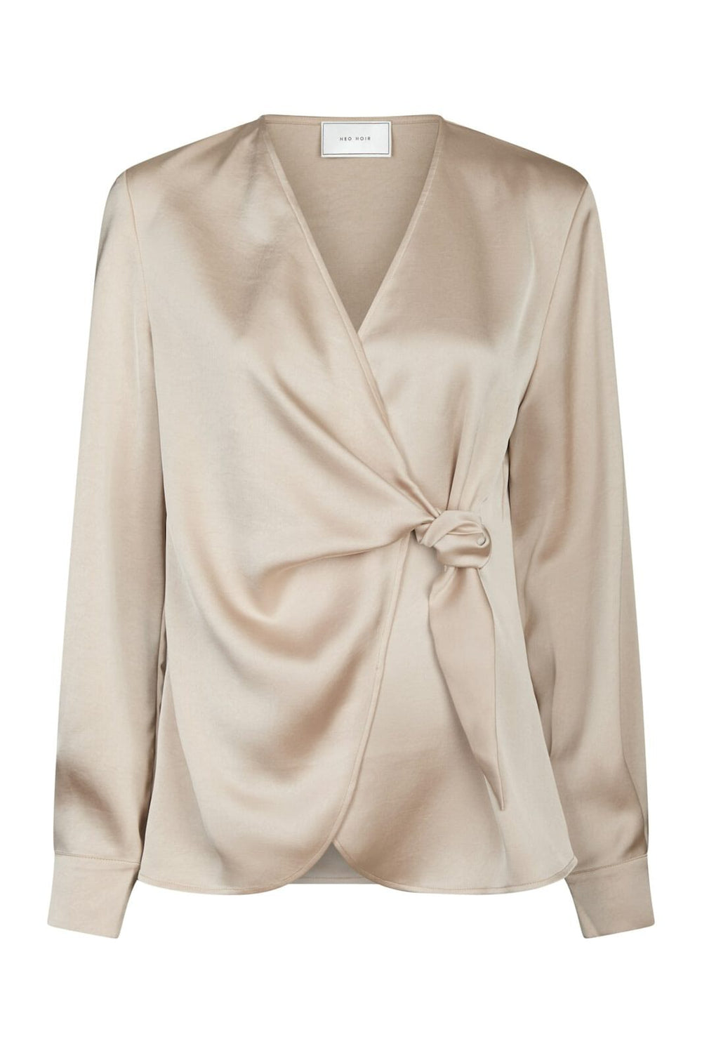 Neo Noir - Petris Heavy Sateen Blouse 166035 - 720 - Champagne