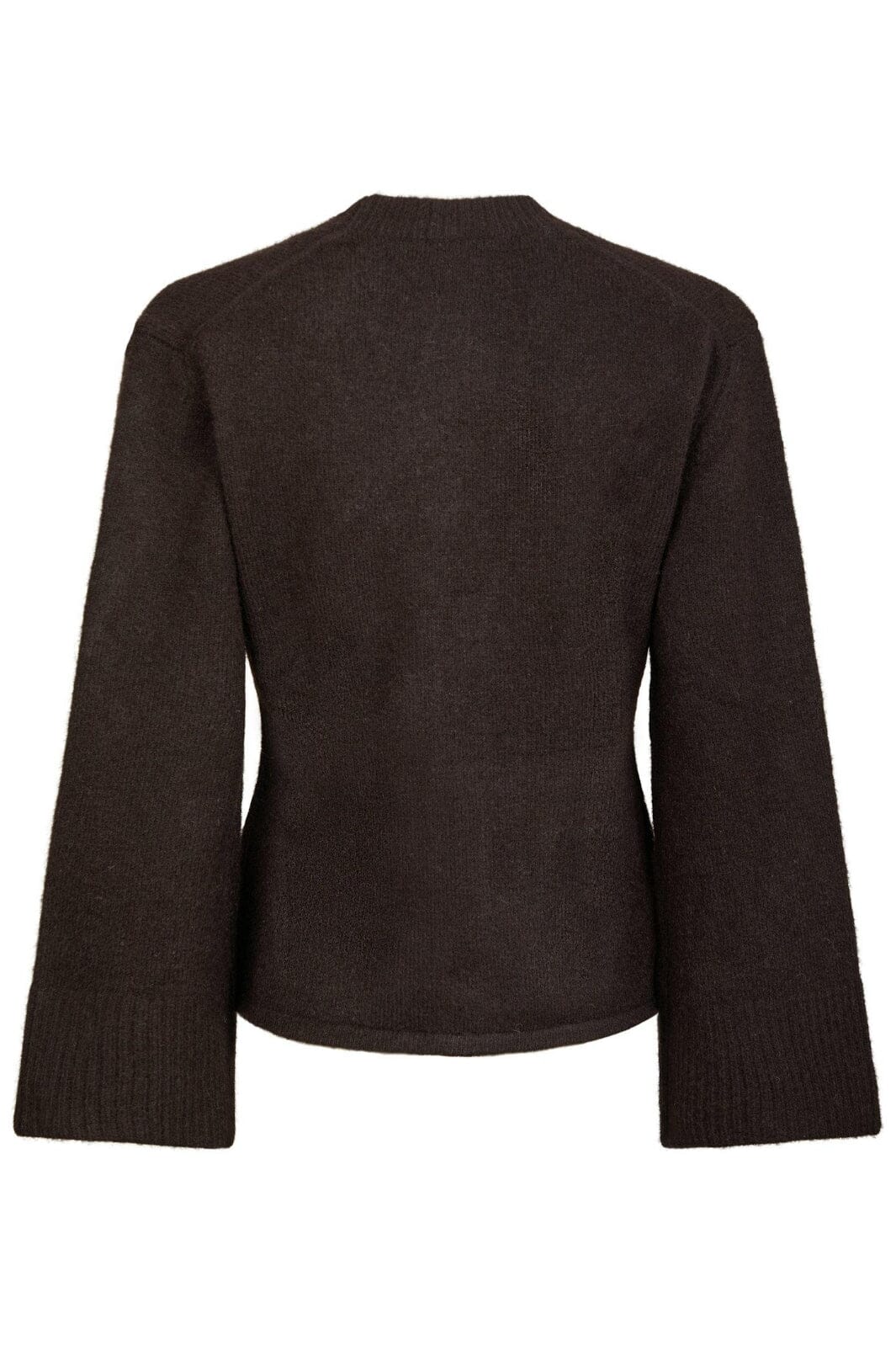 Neo Noir - Pixie Knit Cardigan 163069 - 676 - Dark Brown