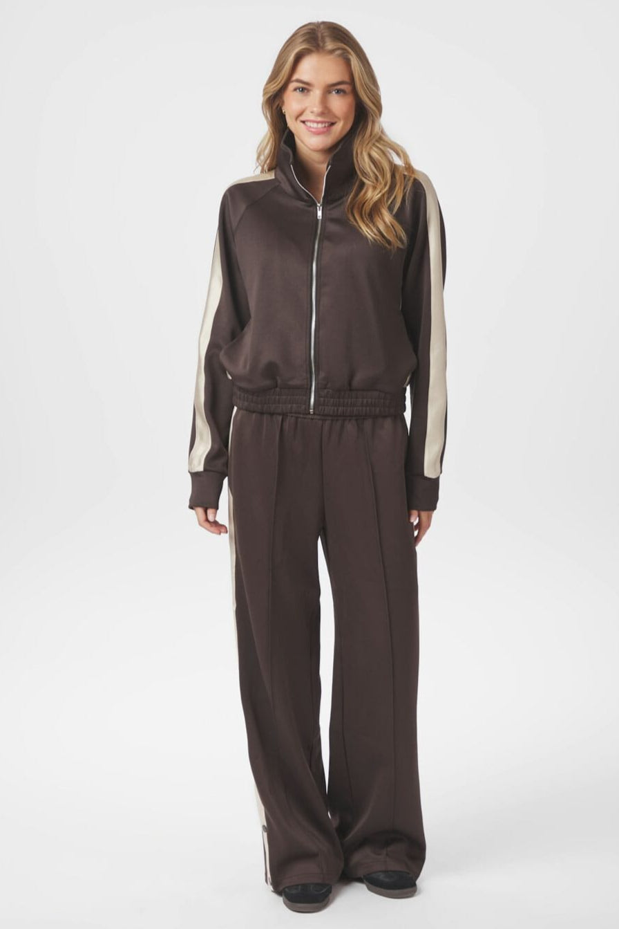 Neo Noir - Puggy Track Suit Pants 164249 - 676 - Dark Brown