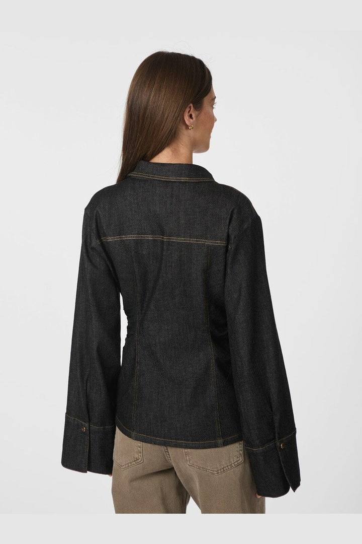 Neo Noir - Rabia Denim Shirt 166018 - 100 - Black