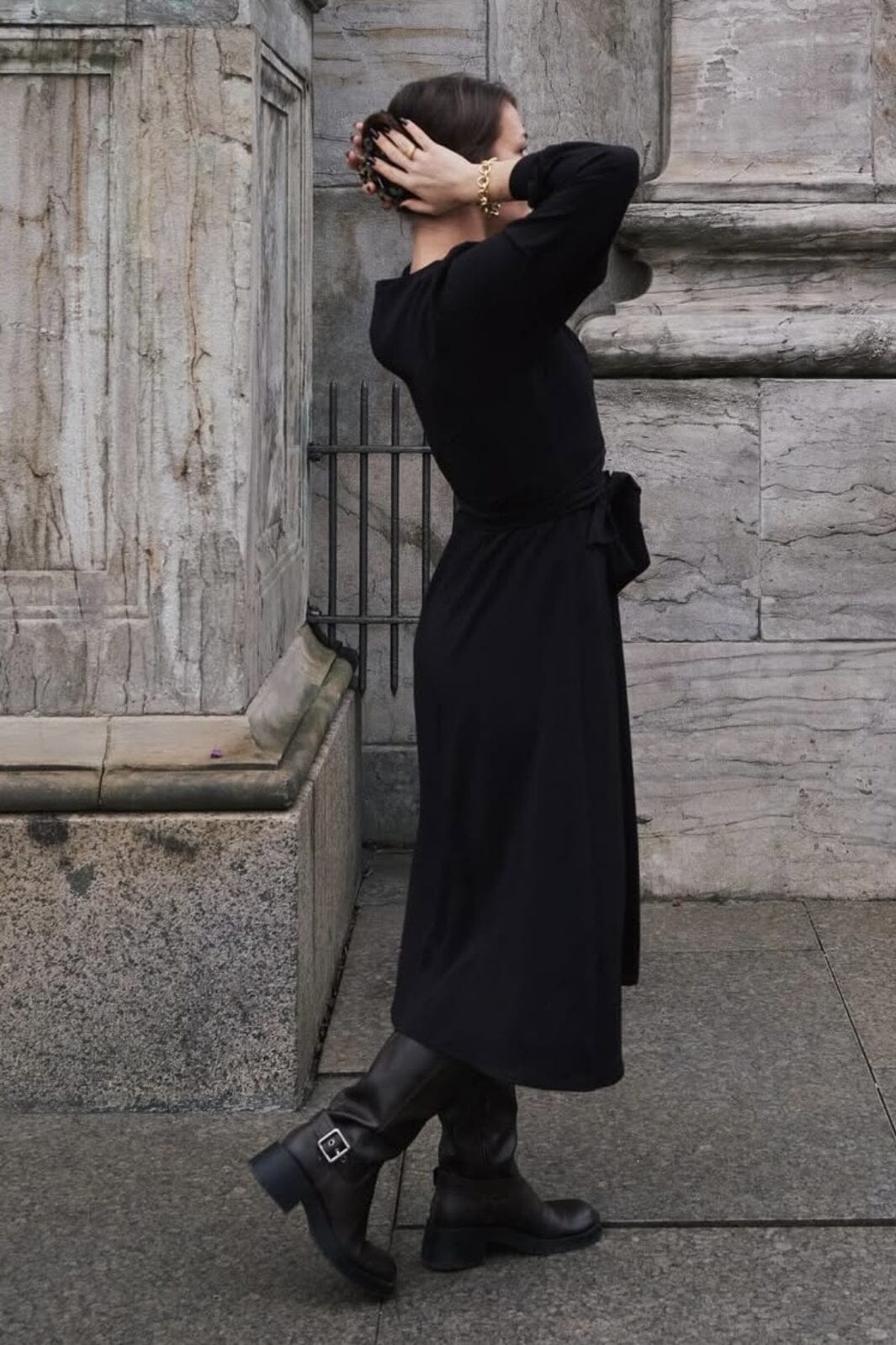 Neo Noir - Rimini Structure Dress 163993 - Black Kjoler