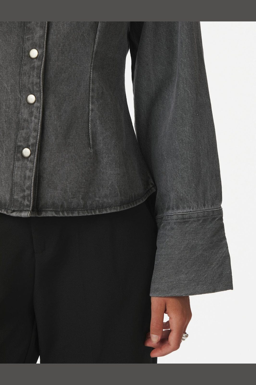 Neo Noir - Rosa D Shirt 166842 - 130 - Grey