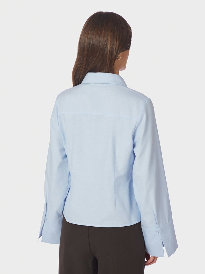 Neo Noir - Rosa Oxford Shirt 168083 - 145 - Light Blue Skjorter
