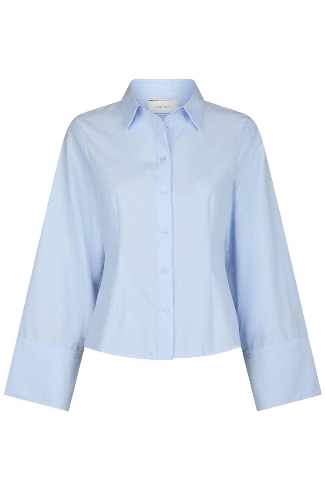 Neo Noir - Rosa Oxford Shirt 168083 - 145 - Light Blue Skjorter