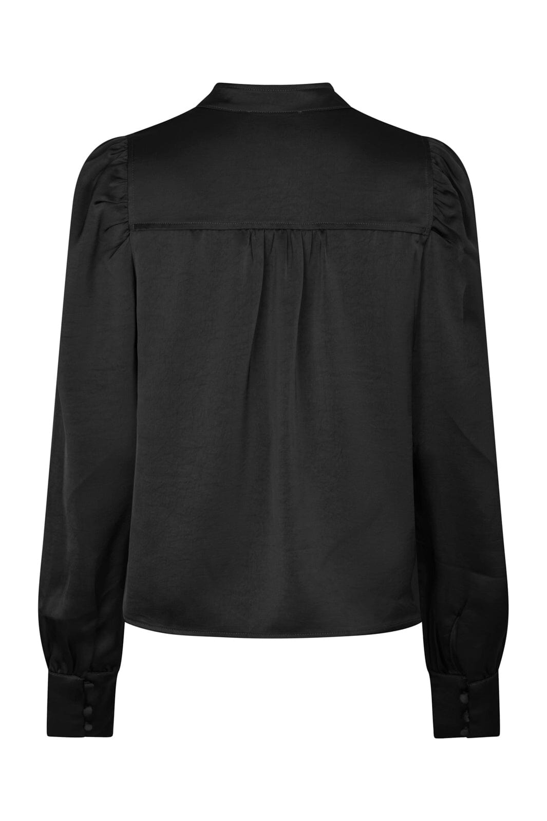 Neo Noir - Rosslyn Heavy Sateen Blouse 163769 - 100 - Black