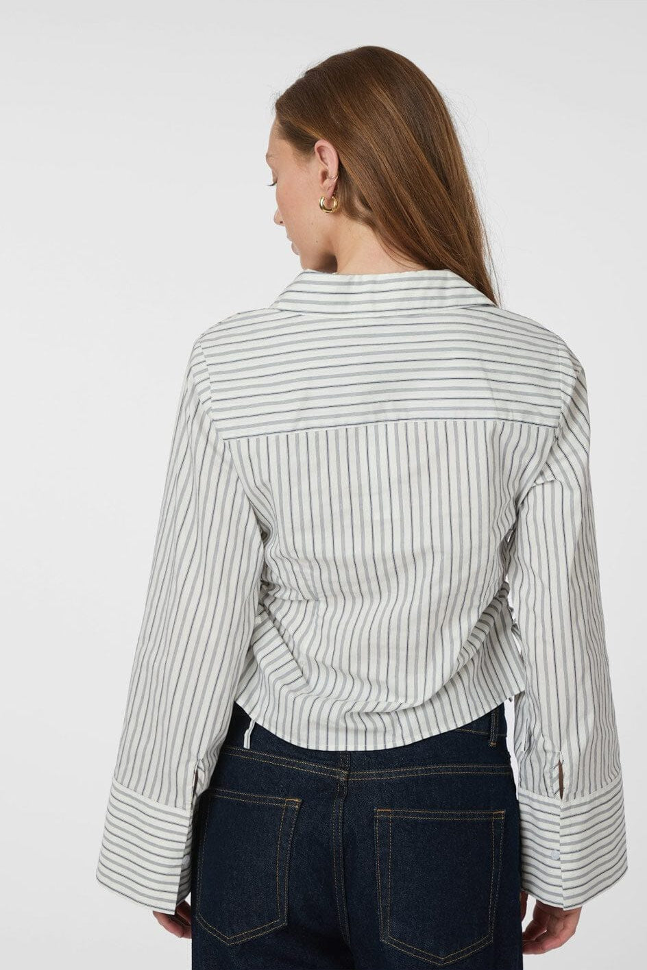 Neo Noir - Rudy Stripe Shirt 166238 - 702 - Dark Navy