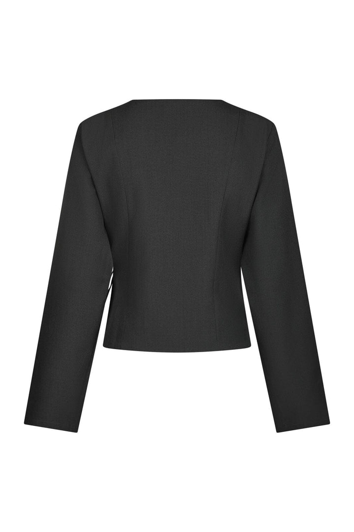 Neo Noir - Simmi Eyelet Blouse 166960 - 104 - Dark Grey