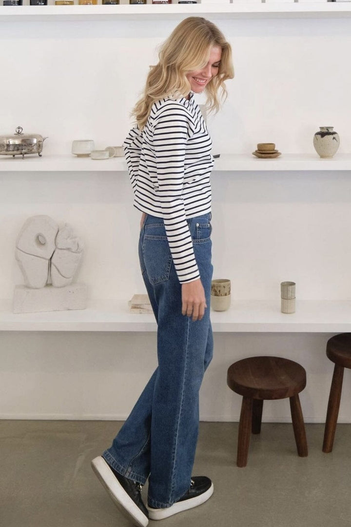 Neo Noir - Simona D Pants - Blue Jeans