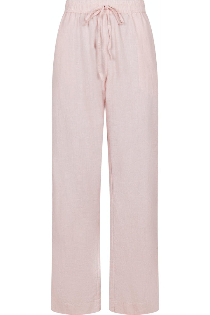 Neo Noir - Sonar Linen Pants - Rose Smoke Bukser