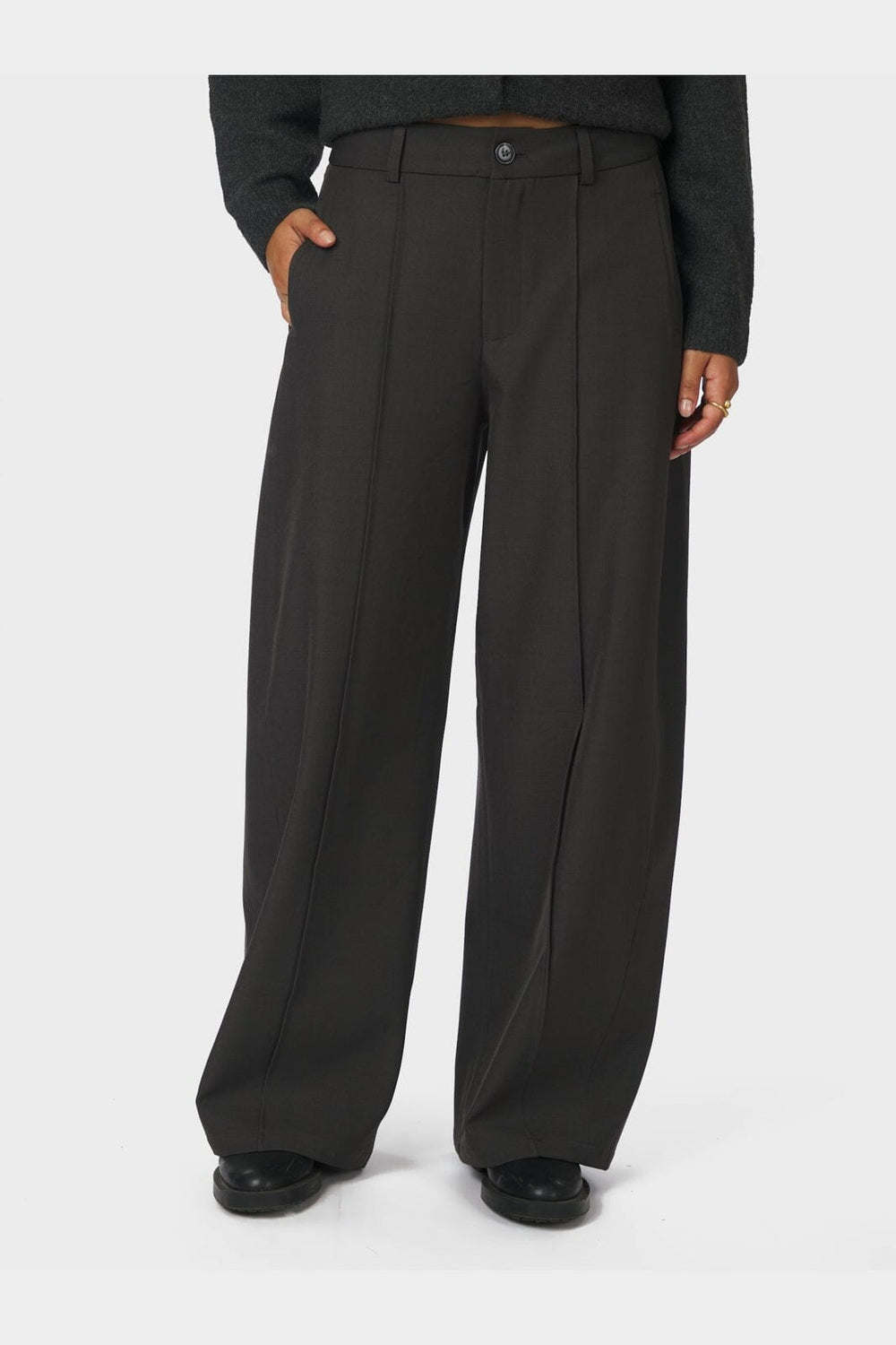 Neo Noir - Tilian Structure Pants 167162 - 104 - Dark Grey