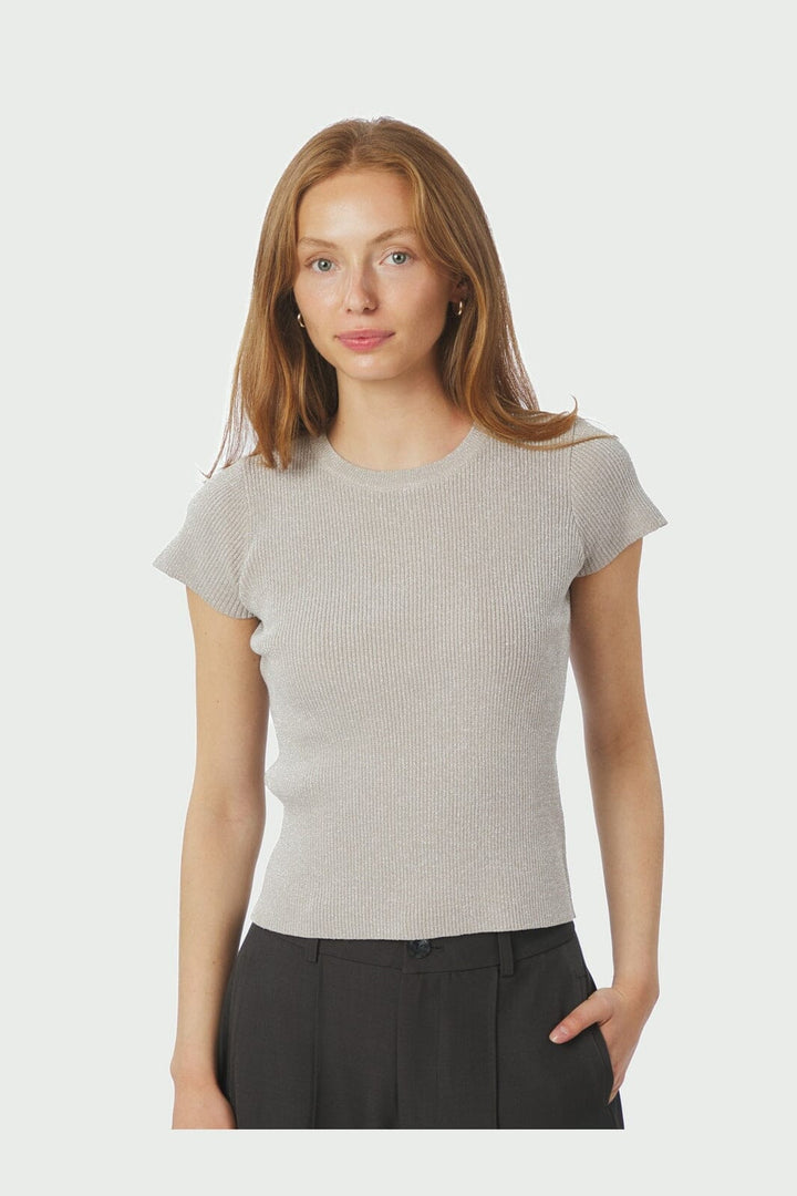 Neo Noir - Tirra Glitter Top 166817 - 213 - Sand