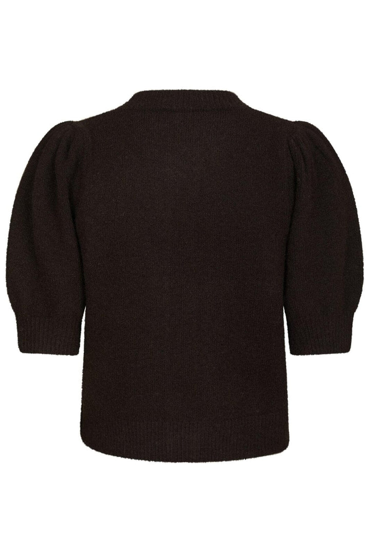 Neo Noir - Trudy Knit Cardigan 160760 - 676 - Dark Brown