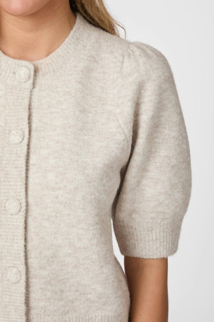 Neo Noir - Trudy Knit Cardigan 160760 - 976 - Beige Melange