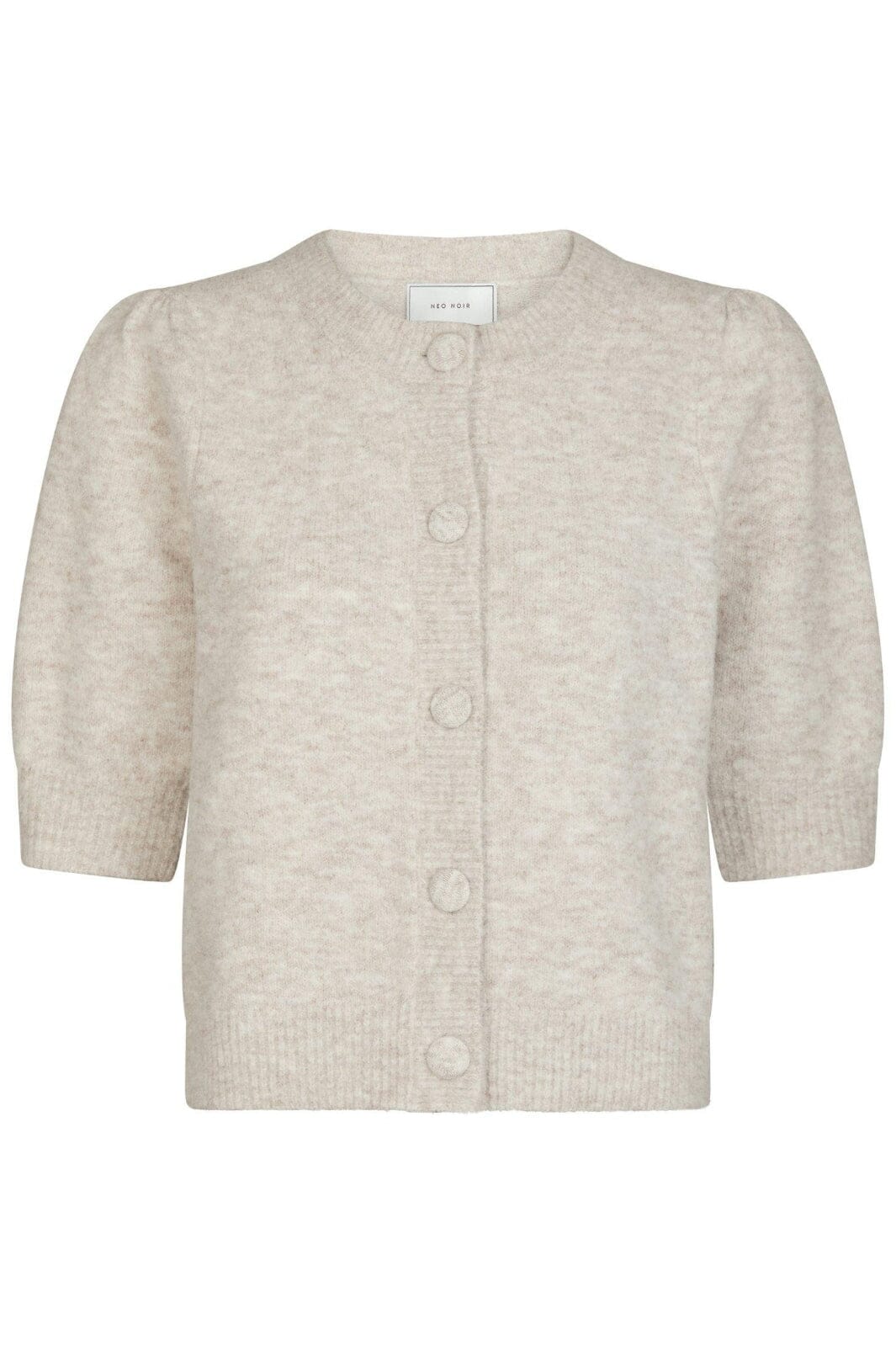 Neo Noir - Trudy Knit Cardigan 160760 - 976 - Beige Melange