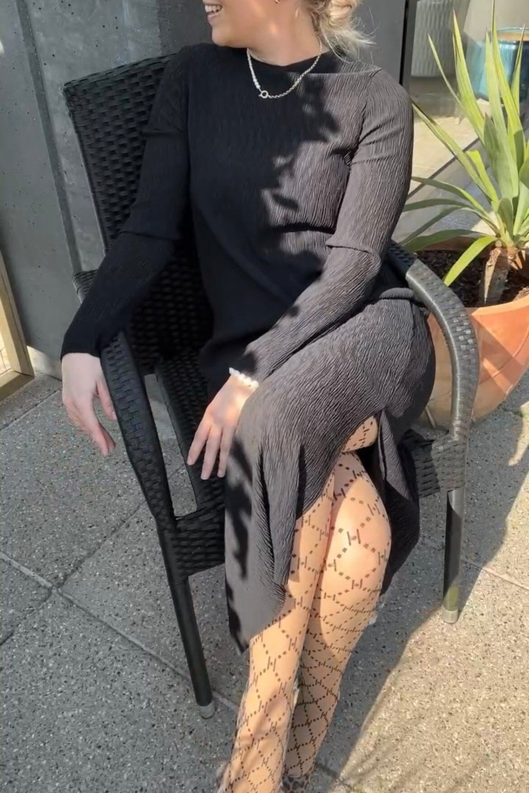 Neo Noir - Vogue Dress - Black Kjoler