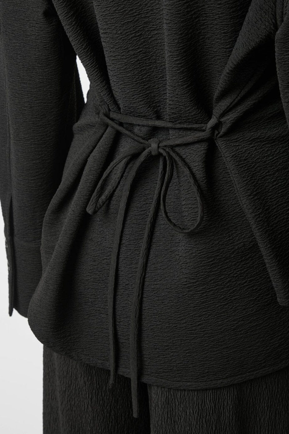 Neo Noir - Waldita Structure Shirt 166244 - 100 - Black